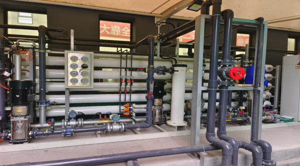 案例展电厂化水系统反渗透浓水闭路循环反渗透系统示三